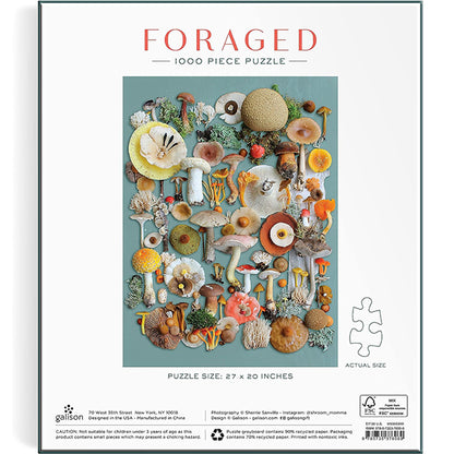 Foraged 1000-Piece Jigsaw Puzzle