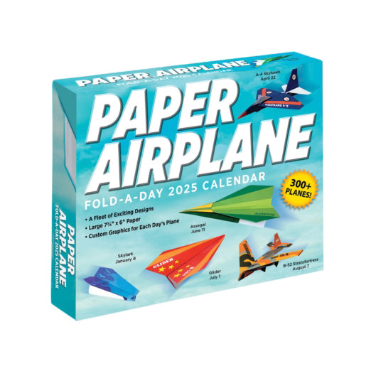 Paper Airplanes 2025 Fold-A-Day Calendar