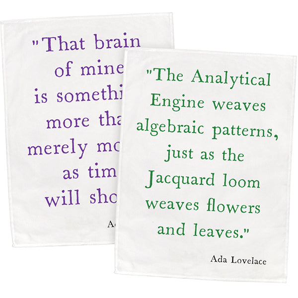Ada Lovelace Tea Towels