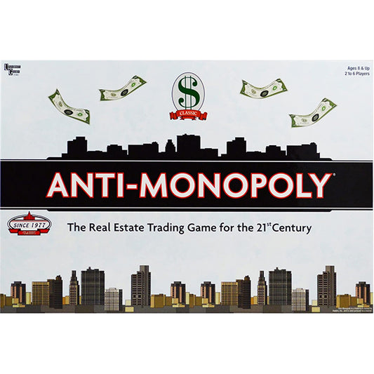 Anti-Monopoly Board Game