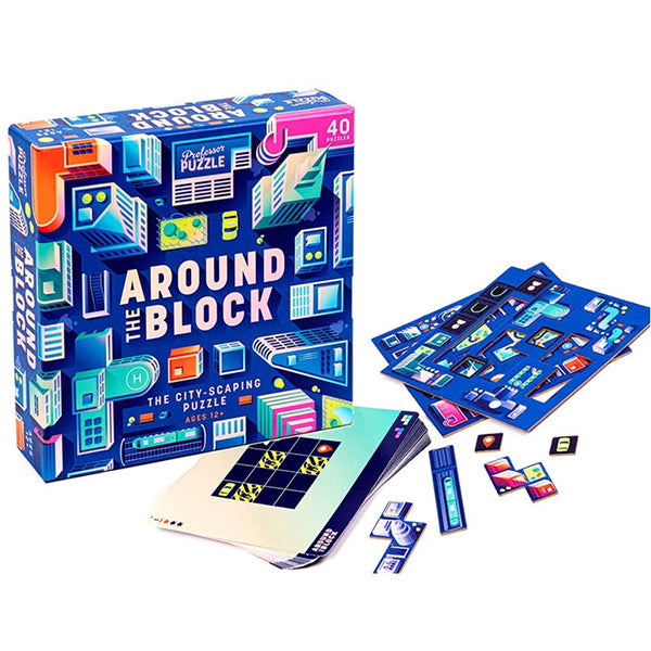 Around the Block Board Game