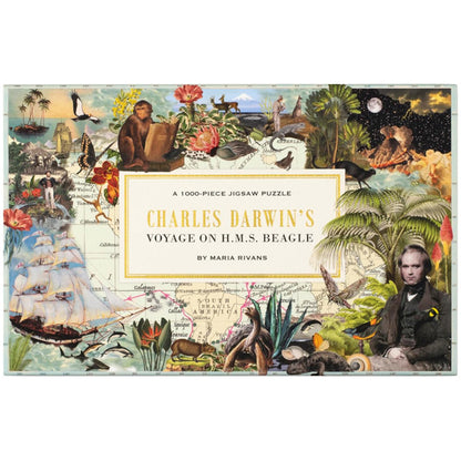 Charles Darwin's Voyage on HMS Beagle 1000 Piece Jigsaw