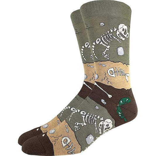 Dinosaur Fossil Socks