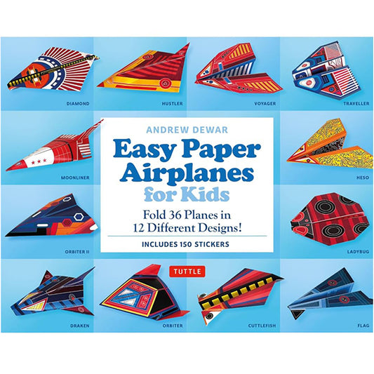 Easy Paper Airplanes for Kids Kit