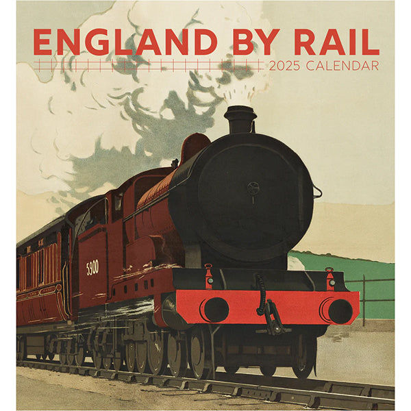 England by Rail 2025 Wall Calendar