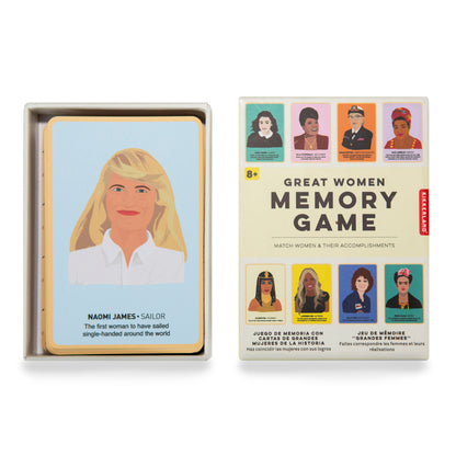 Iconic Women Matching Memory Game