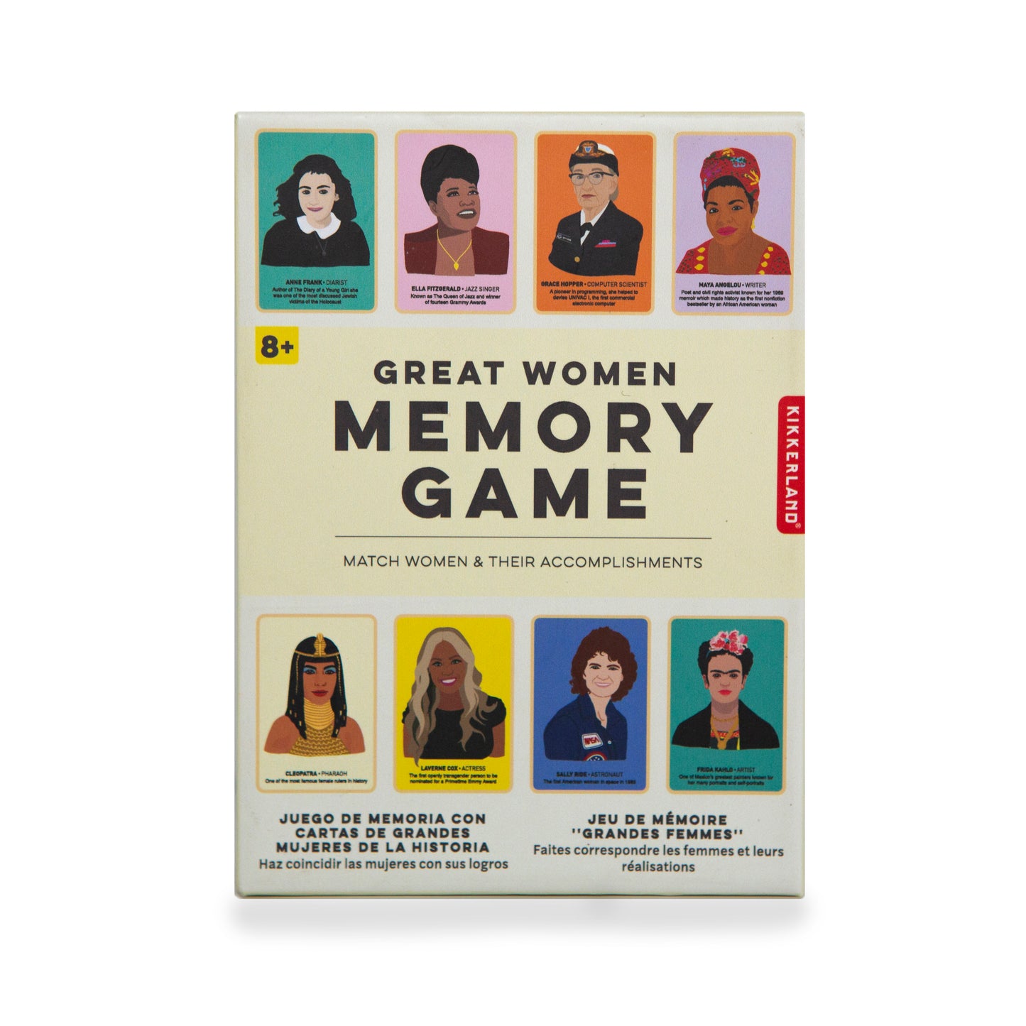 Iconic Women Matching Memory Game