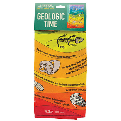 Geological Time Tea Towel