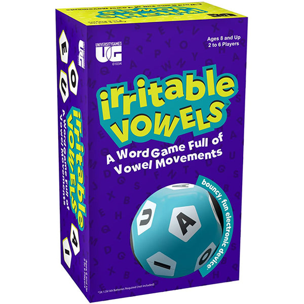 Irritable Vowels Game