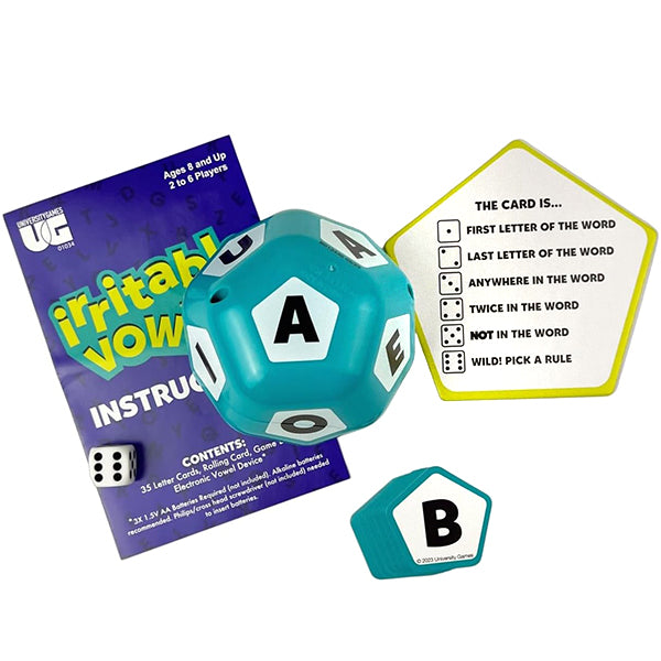 Irritable Vowels Game