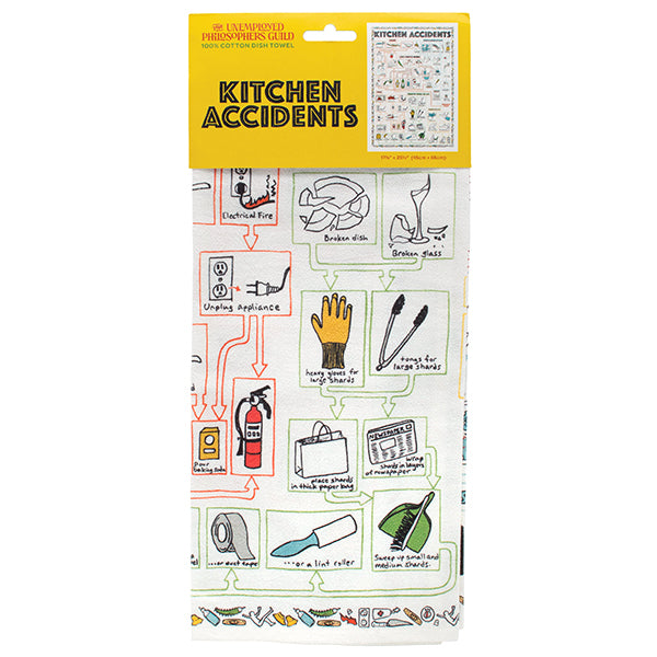 Kitchen Accidents Tea Towel