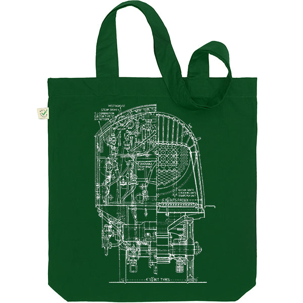 Locomotive Section Tote Bag