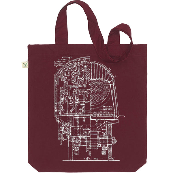 Locomotive Section Tote Bag