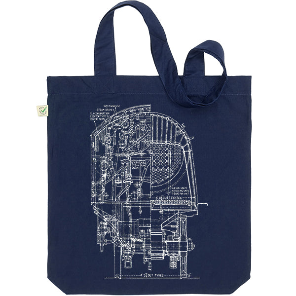 Locomotive Section Tote Bag