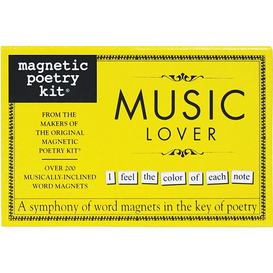 Magnetic Poetry - Music Lover Edition