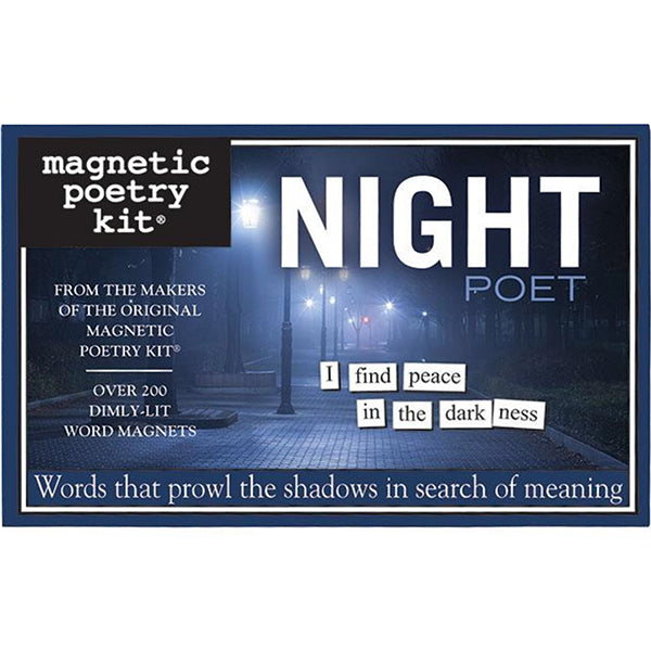 Magnetic Poetry - Night Poet Edition