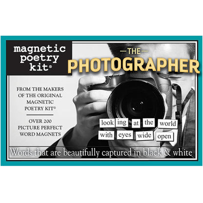 Magnetic Poetry - Photographer Edition