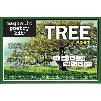 Magnetic Poetry - Tree Poet Edition