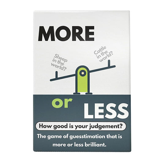 More or Less - The Game of Guesstimation