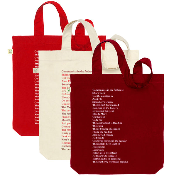 Period Euphemisms Tote Bag