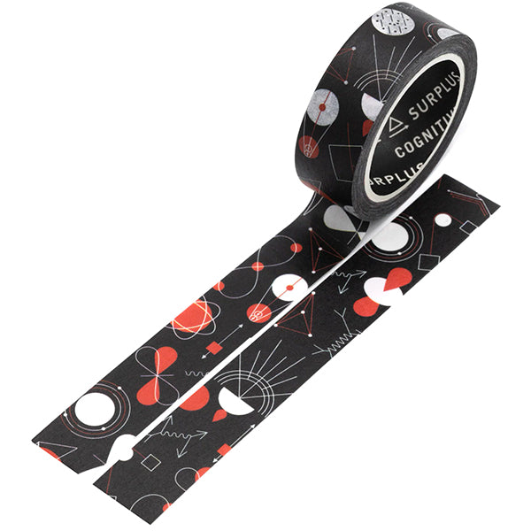 Washi tape, black