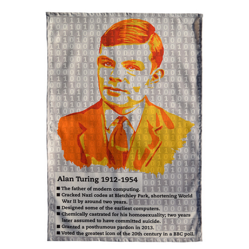 Alan Turing Tea Towel