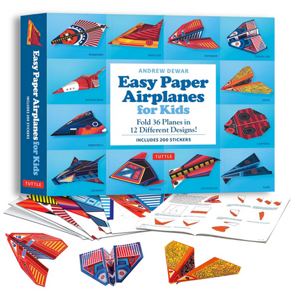 Easy Paper Airplanes for Kids Kit