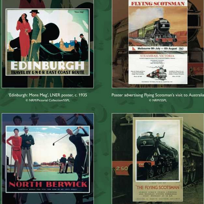 National Railway Museum Flying Scotsman 2025 Wall Calendar