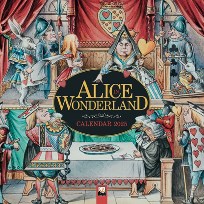 Science Museum: Alice in Wonderland  Wall Calendar 2025