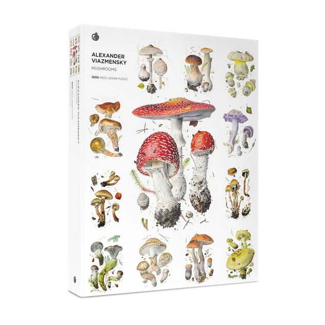 Mushrooms 1000-Piece Jigsaw Puzzle