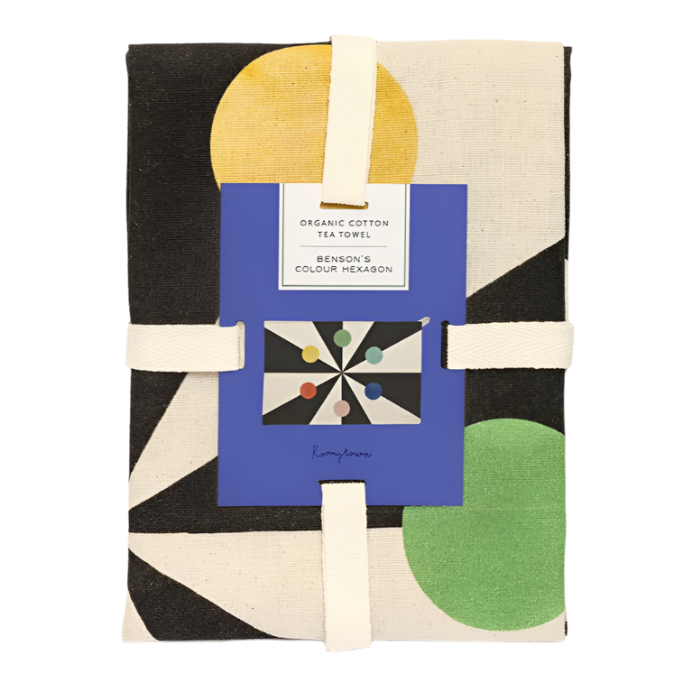 Benson's Colour Hexagon Tea Towel