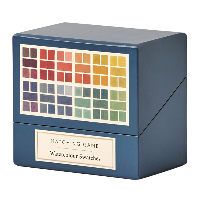 Watercolour Swatches Matching Memory Game