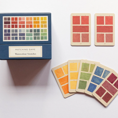 Watercolour Swatches Matching Memory Game