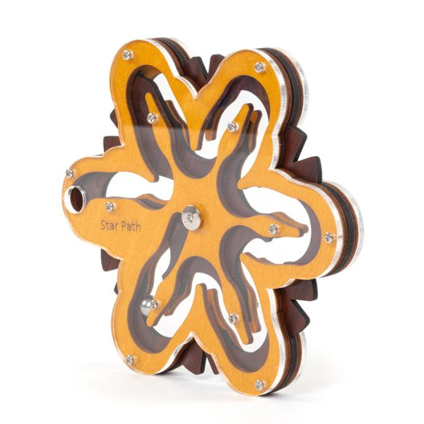 Star Path Wooden Puzzle