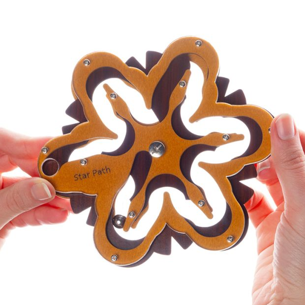 Star Path Wooden Puzzle