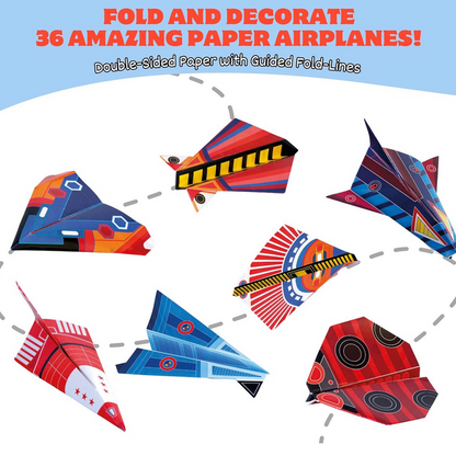 Easy Paper Airplanes for Kids Kit