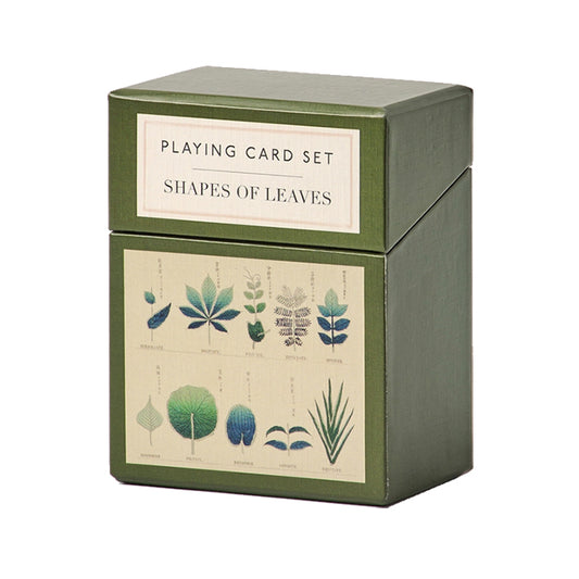 Shape of Leaves Playing Card Set