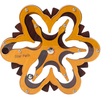 Star Path Wooden Puzzle