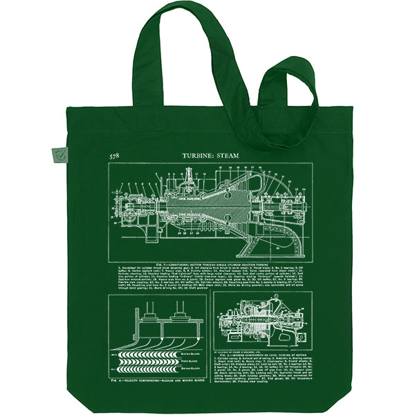 Steam Turbines Tote Bag