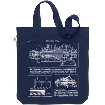 Steam Turbines Tote Bag