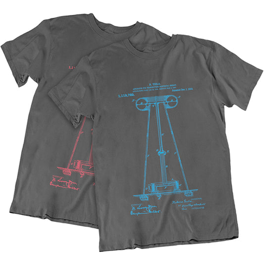 Tesla's Coil Patent Unisex T-shirt