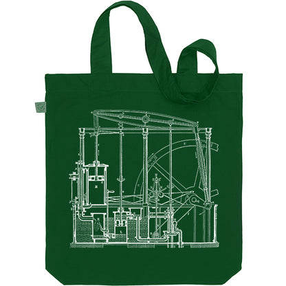 Watt Steam Engine Tote Bag