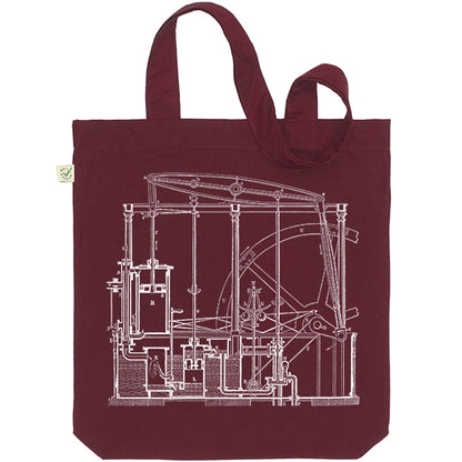 Watt Steam Engine Tote Bag