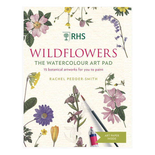 RHS Wildflowers Watercolour Art Pad