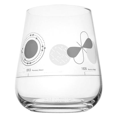 Atomic Models Wine Glass