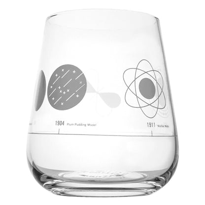 Atomic Models Wine Glass