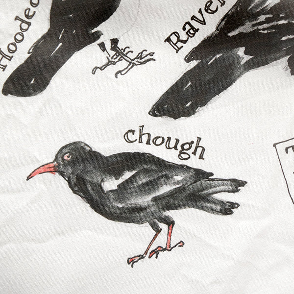 The Crow Explainer Tea Towel