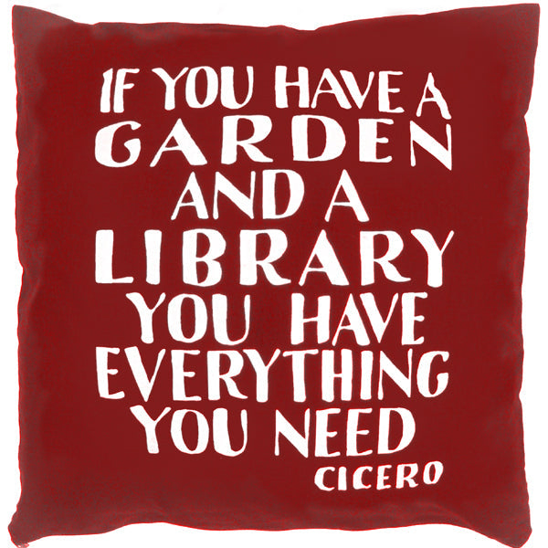 Cicero Library Cushion Cover