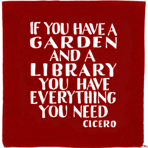 Cicero Library Cushion Cover