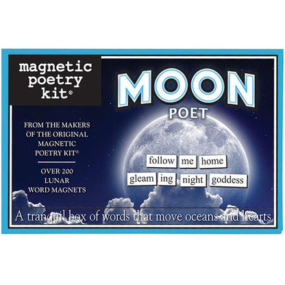 Magnetic Poetry - Moon Edition